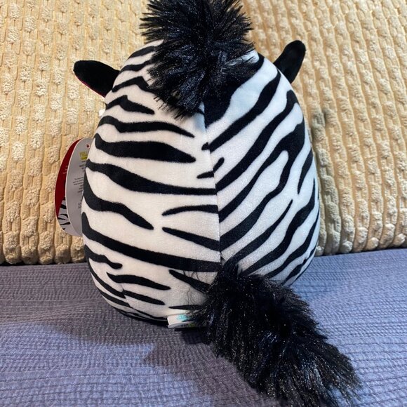 Squishmallows Original Tracey Zebra Plush 8" Soft & Cuddly - Picture 3 of 3